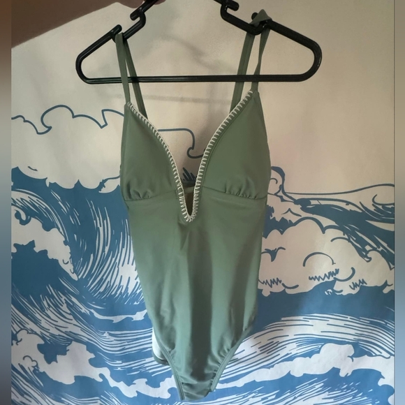 Kona Sol Other - NWT sage green one piece with adjustable straps